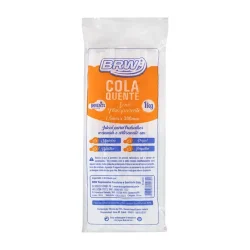 Bastão de Cola Quente Fino Semitransparente 7,5 x 300 mm (Pacote com 6) — H&H Suprimentos Corporativos