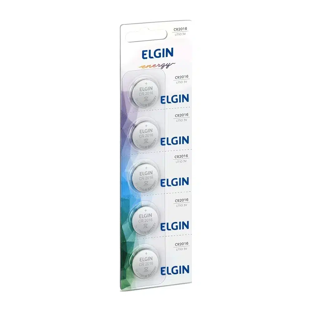 Bateria de lítio Elgin CR2016 3V (unidade)