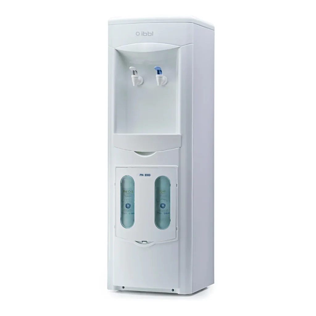 Bebedouro de piso ibbl PFN2000 água natural e gelada design coluna