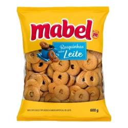 Biscoito Rosquinha Mabel Sabor Leite 600 g — H&H Suprimentos Corporativos