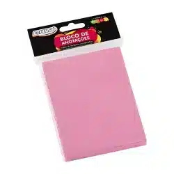 Bloco Adesivo Smart Notes Rosa Neon 76 x 102 mm 100 Folhas — H&H Suprimentos Corporativos