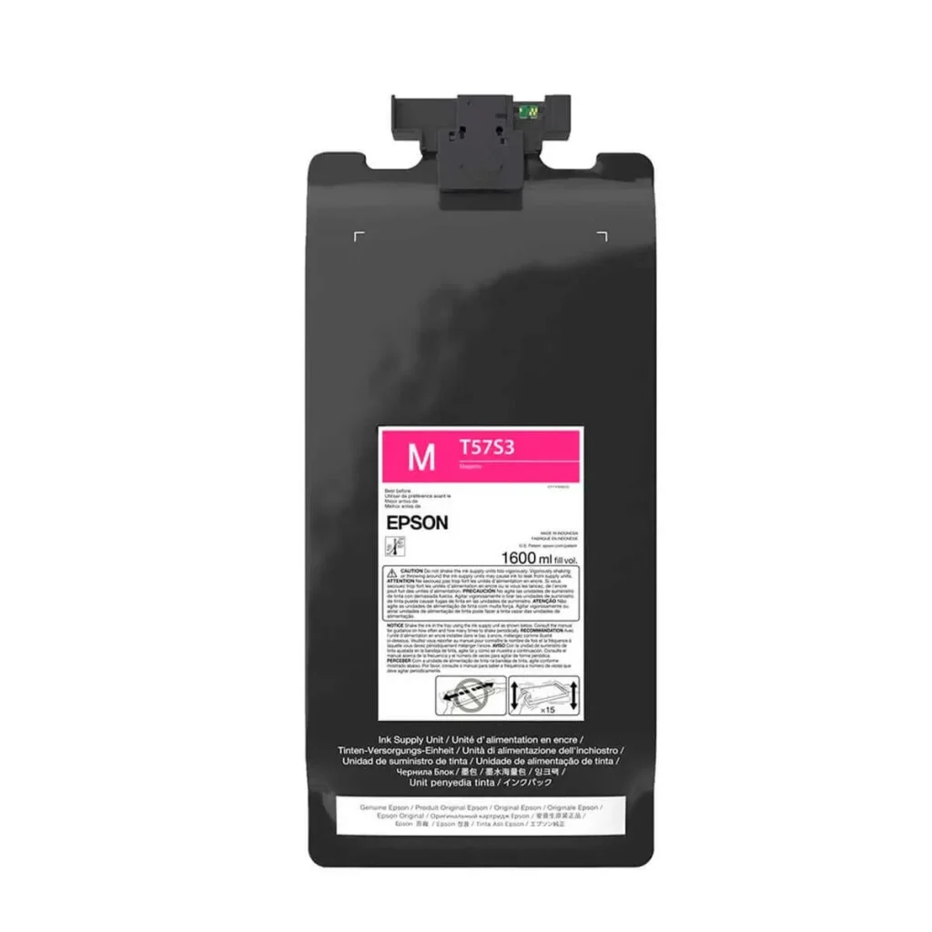 Bolsa de tinta Epson ultrachrome df T57S320 magenta 1,6 L original