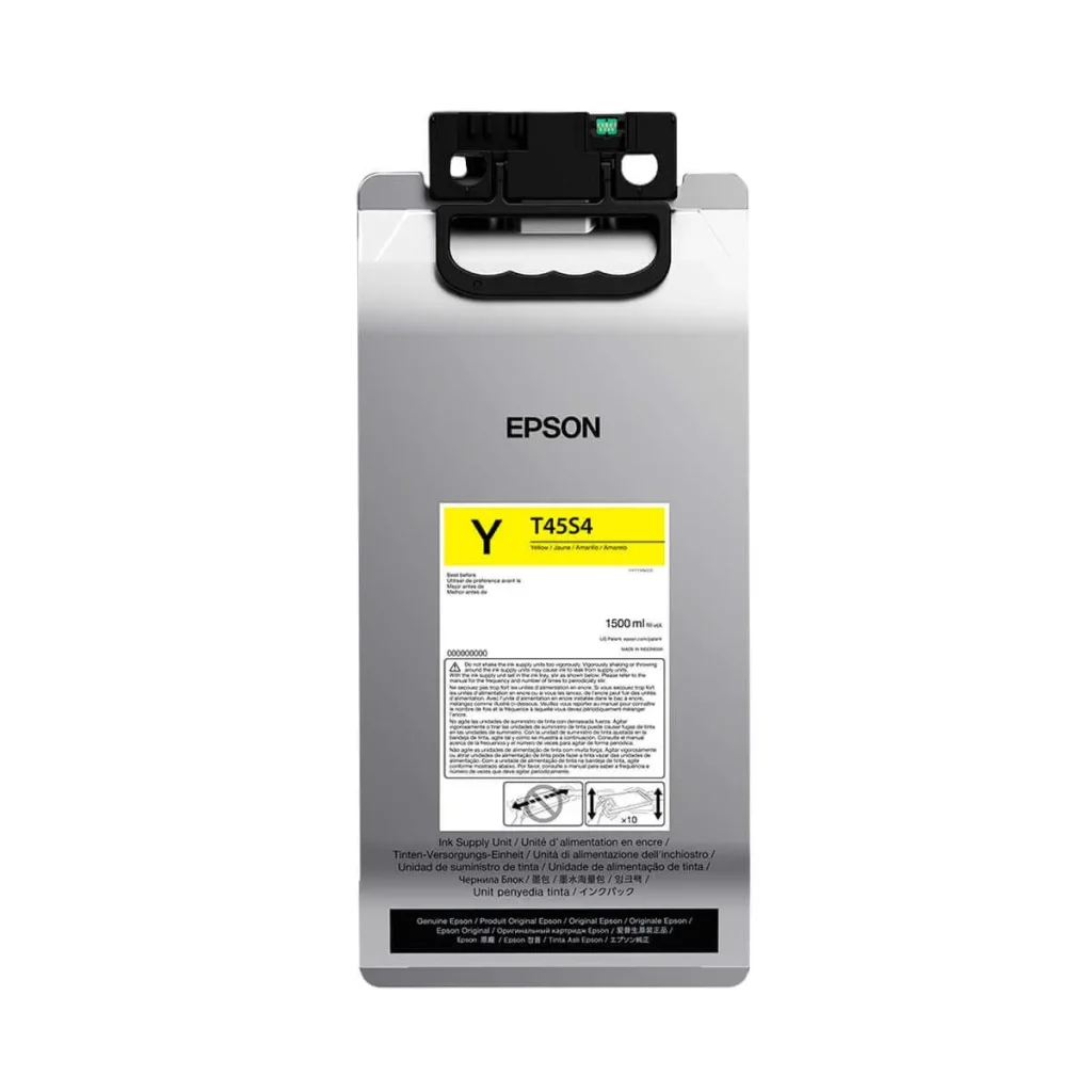 Bolsa de tinta Epson ultrachrome rs T45S420 amarelo 1,5 L original