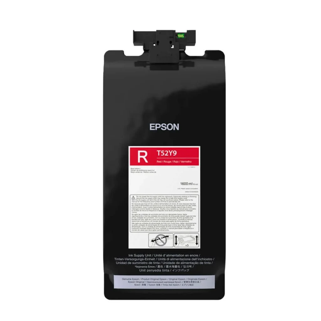 Bolsa de tinta Epson ultrachrome XD3 T52Y920 vermelho 1,6 L original