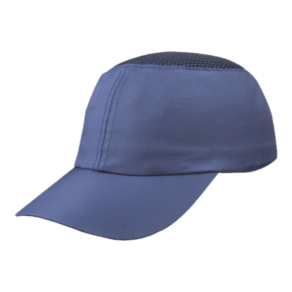 Boné de segurança anti-impacto delta Plus coltan azul marinho viseira 7 cm