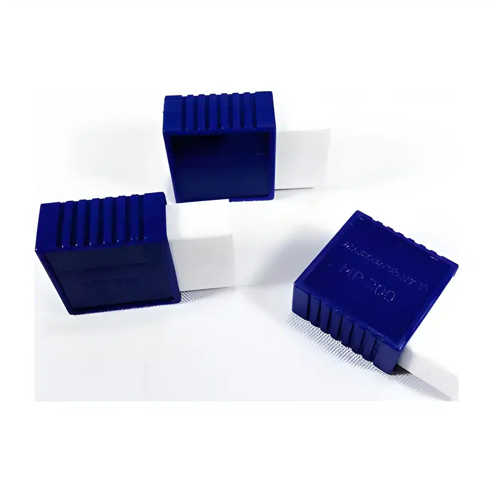 Borracha branca com capa azul Masterprint