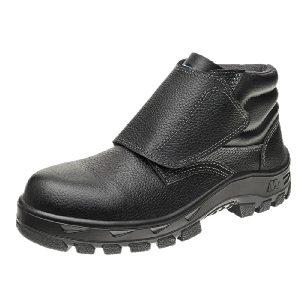 Bota de segurança marluvas prime 50B22 preta com velcro e biqueira de composite