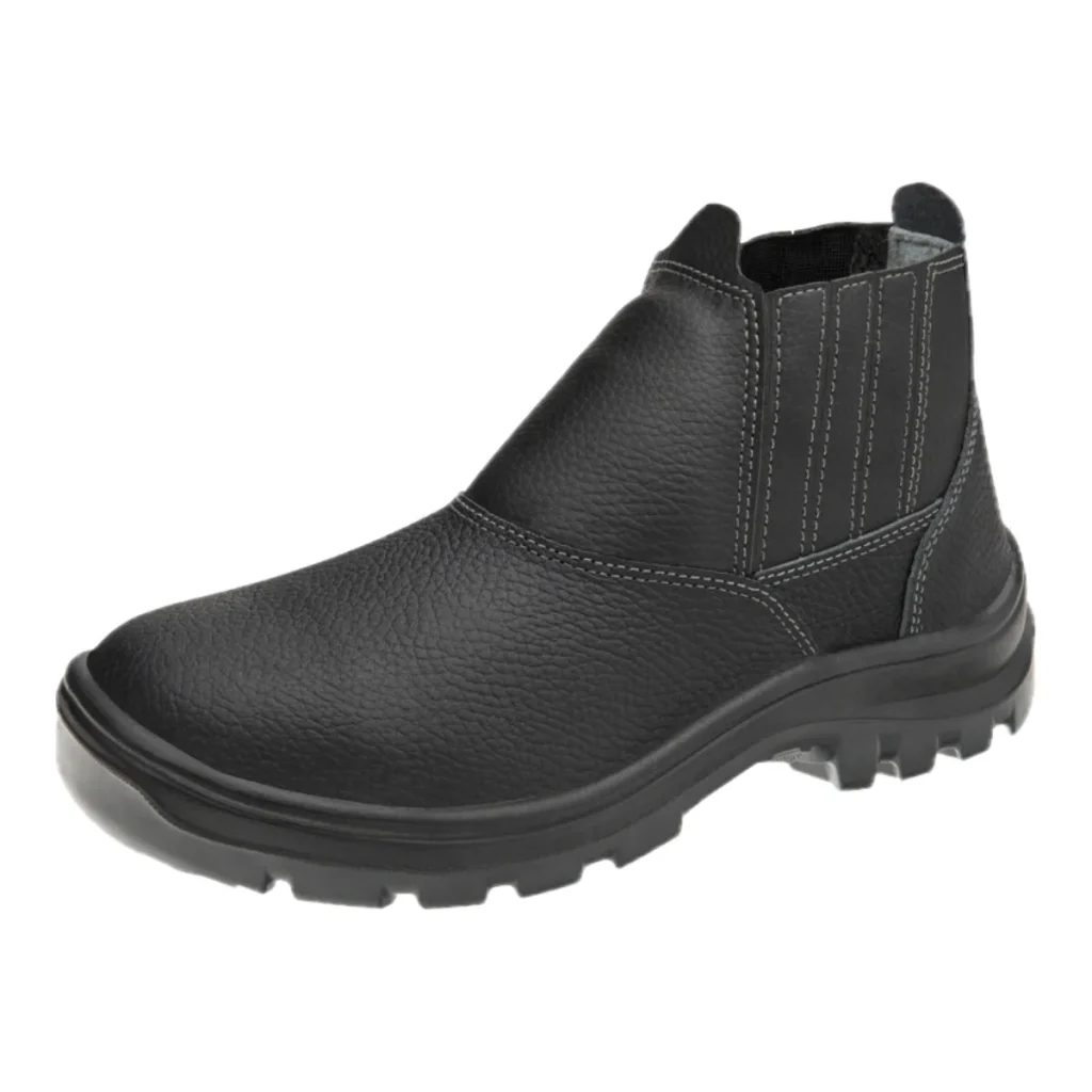 Bota de segurança marluvas vulcaflex 10VB48 preta com elástico