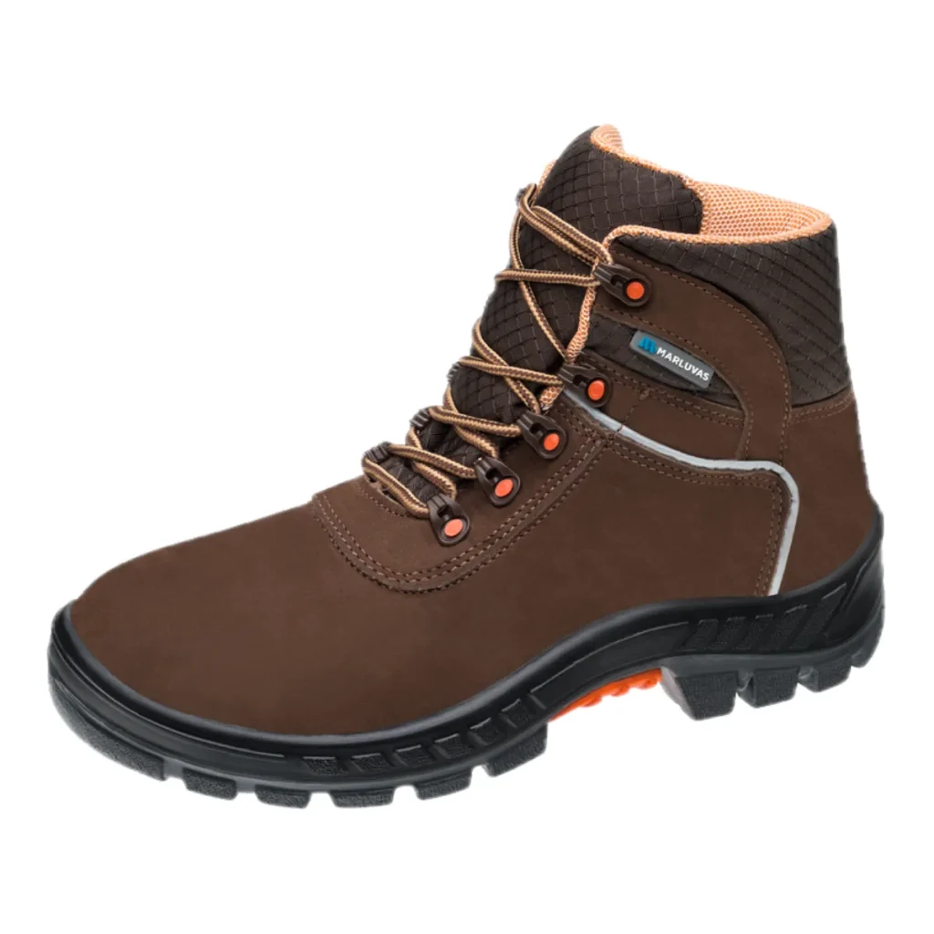 Bota ocupacional marluvas premier 75BPR29 msmc nubuck marrom