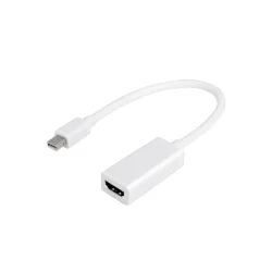 Cabo Adaptador Kross Mini DisplayPort Macho para HDMI Fêmea 15 cm KE-CBS0103 — H&H Suprimentos Corporativos