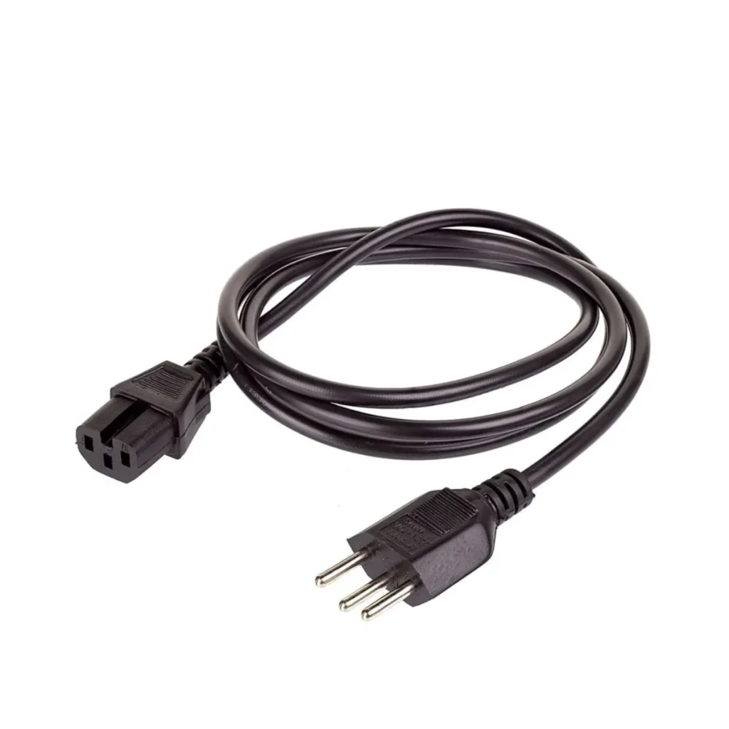 Cabo de força Kross 1,5 m 3 x 0,75 mm² 10 a preto