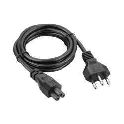 Cabo de Força Tripolar Kross 1,5 m para Notebook Preto — H&H Suprimentos Corporativos