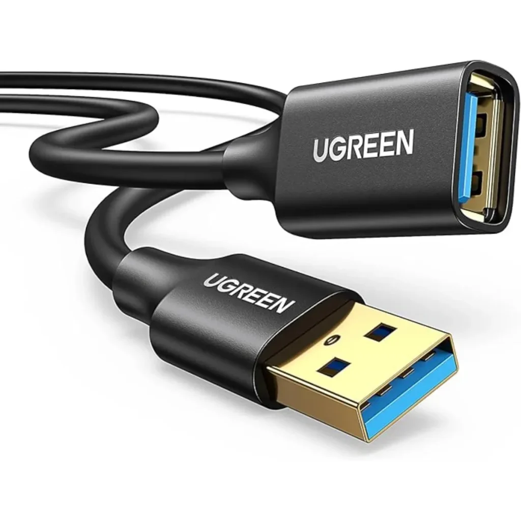 Cabo extensor ugreen USB-a 3.0 macho para fêmea US129 3 m