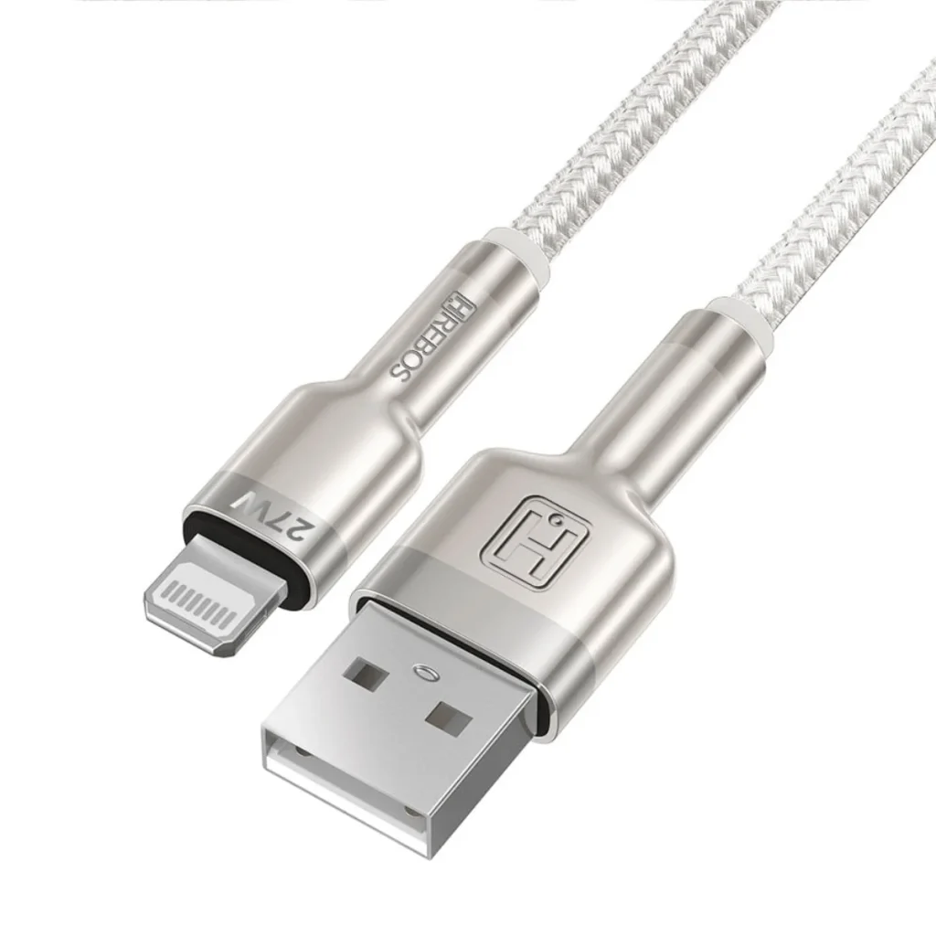 Cabo hrebos metal waves turbo CB-252i USB-a para lightning 2 m