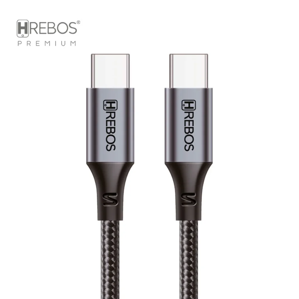 Cabo hrebos premium midnight CB-363C USB-c para USB-c 100 w 2 m