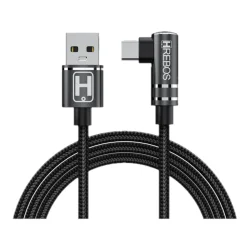 Cabo Tipo C 3.0 Turbo 90 Graus Hrebos HS-180 — H&H Suprimentos Corporativos