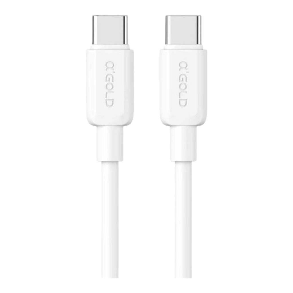 Cabo turbo USB-c para USB-c 60W agold CB143