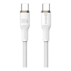 Cabo USB-C para USB-C 100 W Hrebos CB-374C 2 m — H&H Suprimentos Corporativos