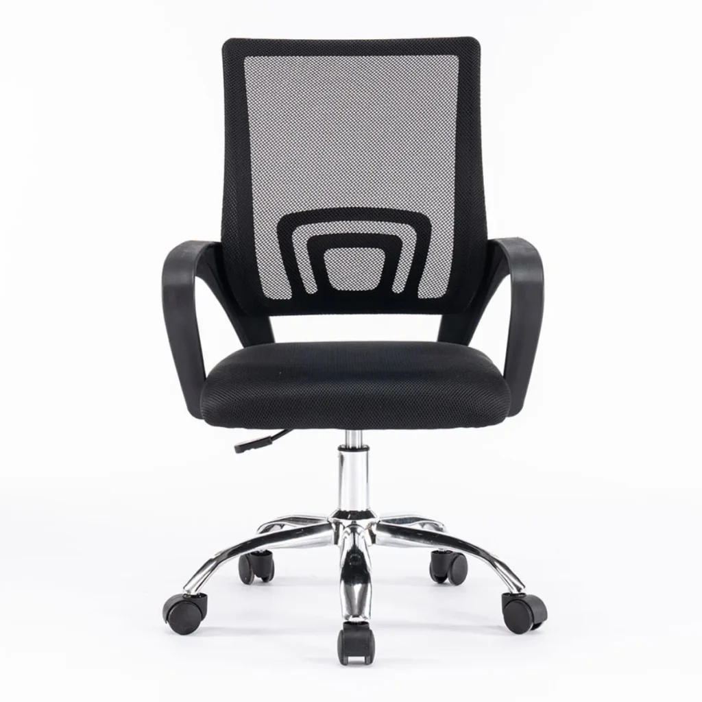 Cadeira de escritório Alltek ATK-C02 tela mesh preta