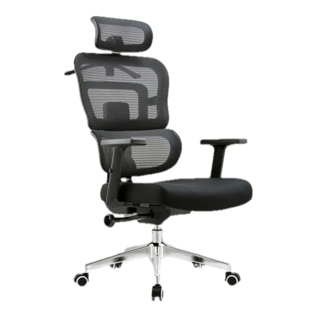 Cadeira presidente ergonômica duoffice devon DU650 preta