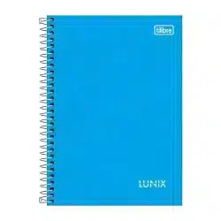 Caderno Espiral Capa Dura 1/4 Lunix 80 Folhas (14 x 20 cm) — H&H Suprimentos Corporativos