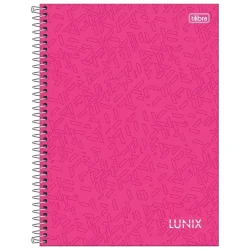 Caderno Universitário Lunix 20 Matérias 320 Folhas Capa Dura — H&H Suprimentos Corporativos