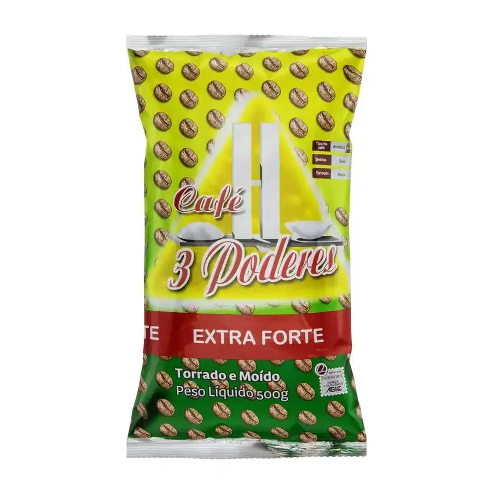 Café 3 Poderes extra forte 500 g pouch