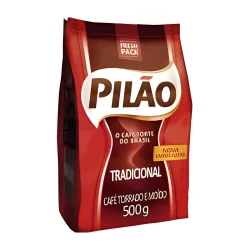 Café Pilão Tradicional 500 g Pouch — H&H Suprimentos Corporativos