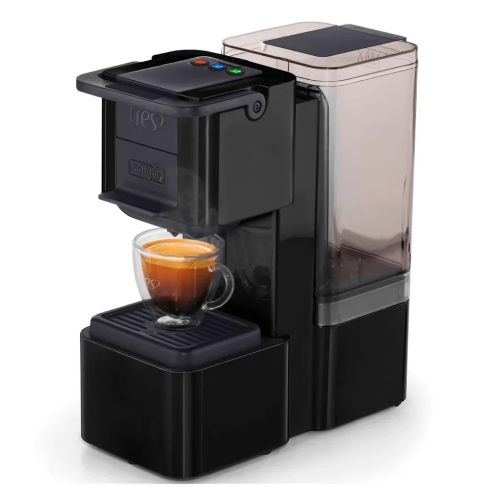Cafeteira tres pop Plus reservatório 0,96 L caffitaly