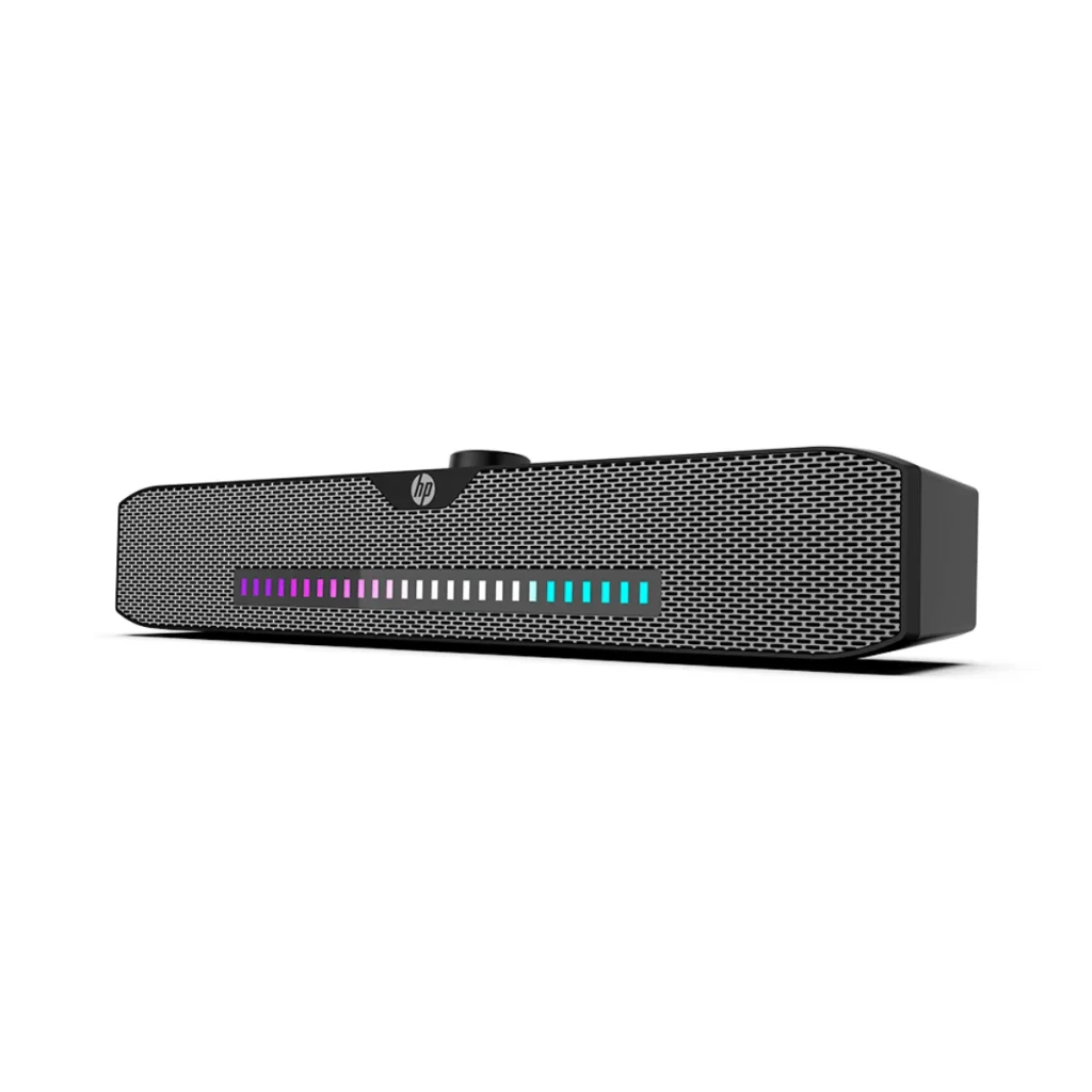 Caixa de som HP DHS-4200 USB 2 x 5 w com iluminação RGB