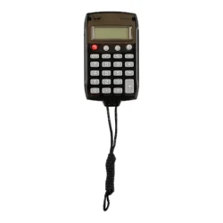 Calculadora de Bolso 8 Dígitos com Cordão de Nylon Preta Esfumaçada — H&H Suprimentos Corporativos