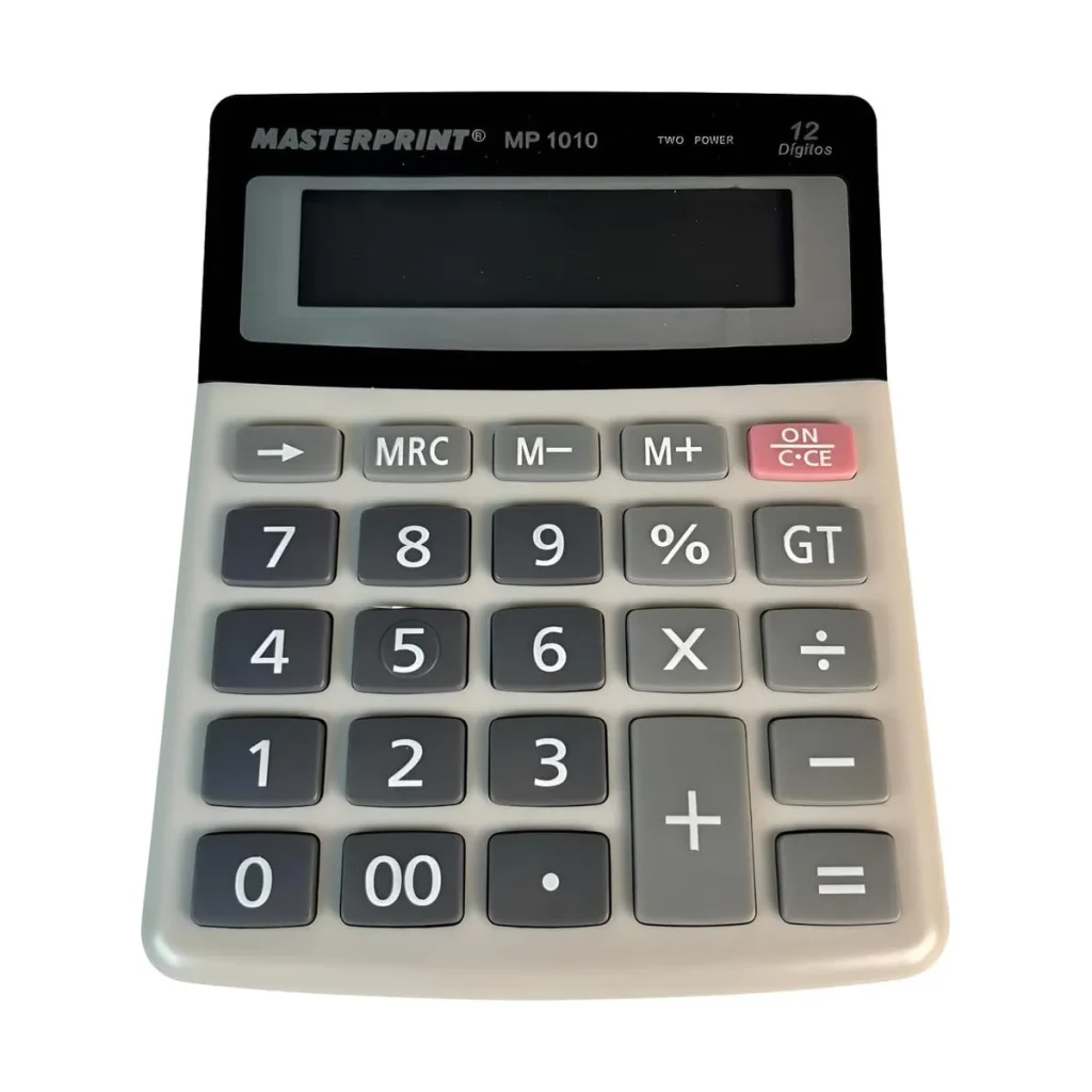 Calculadora de mesa Masterprint MP1010 12 dígitos