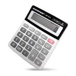 Calculadora Manual MasterPrint MP 1010 12 Dígitos — H&H Suprimentos Corporativos
