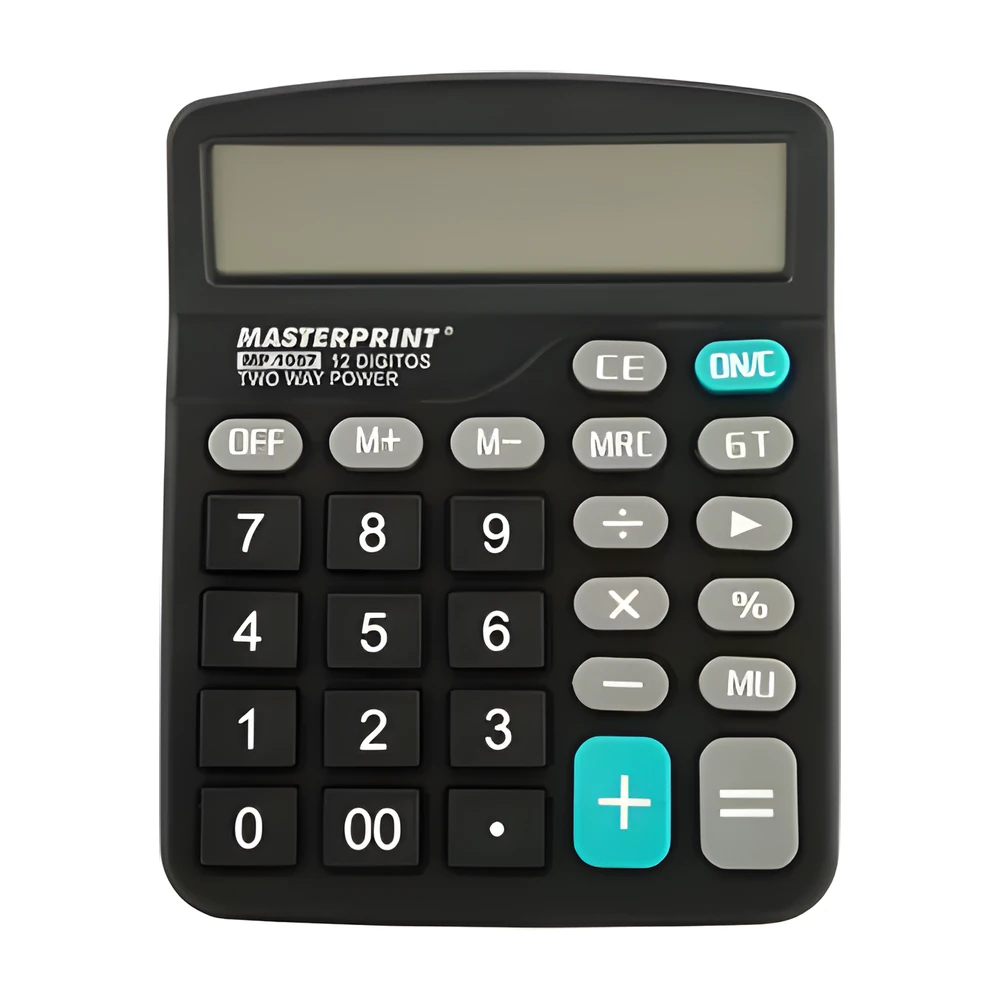 Calculadora manual Masterprint MP-1087