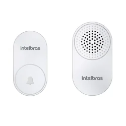 Campainha Sem Fio Intelbras CIK 102 Branca com Bateria — H&H Suprimentos Corporativos