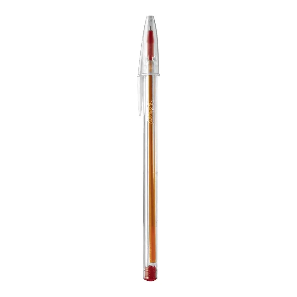 Caneta esferográfica BIC cristal 0.8 mm vermelha