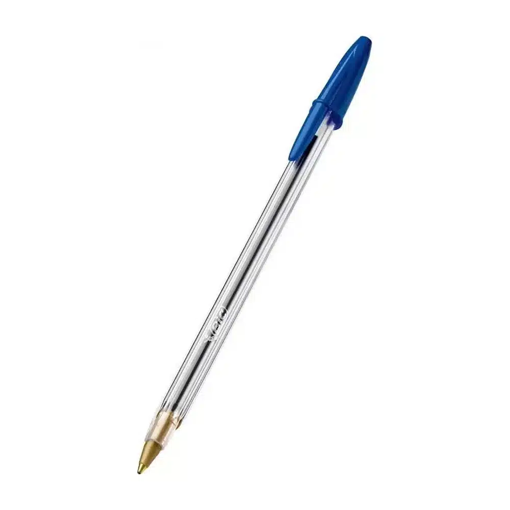 Caneta esferográfica BIC cristal azul 1.0 mm