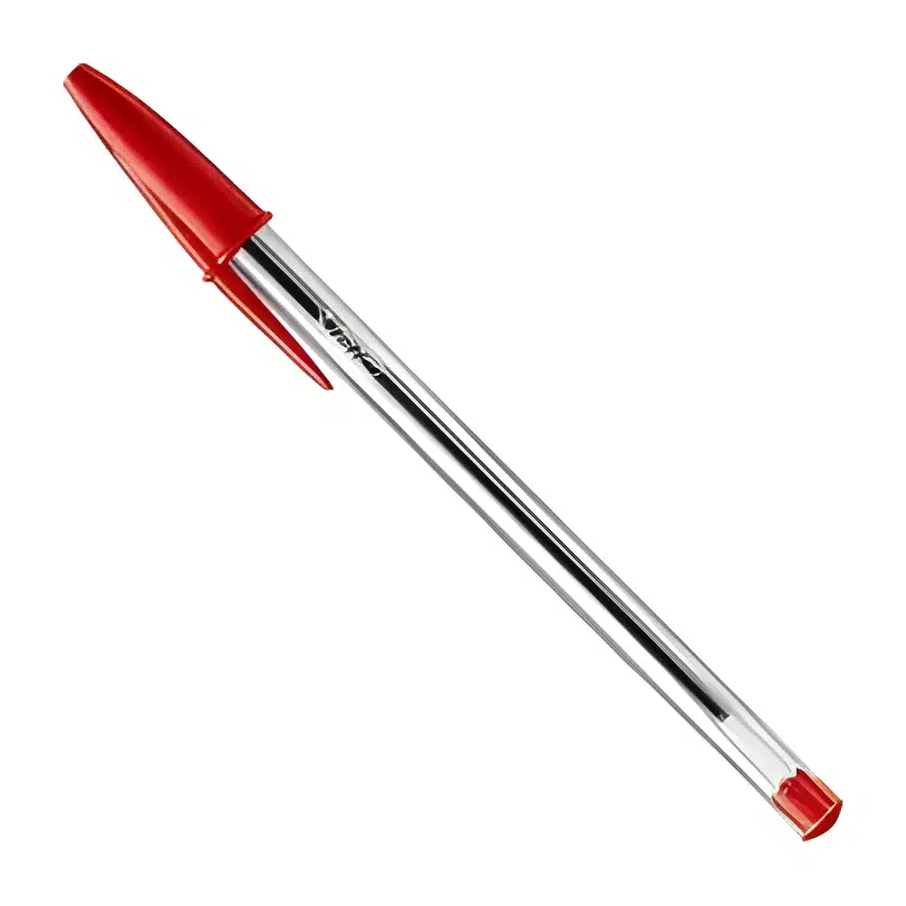 Caneta esferográfica BIC cristal vermelha 1.0 mm