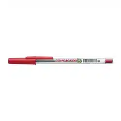 Caneta Esferográfica Compactor Fina 0.7 mm Vermelha — H&H Suprimentos Corporativos