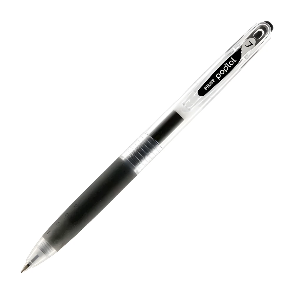 Caneta em gel Pilot poplol preta 0.7 mm