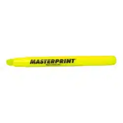 Caneta Marca-Texto em Gel Amarela MasterPrint MP613 — H&H Suprimentos Corporativos