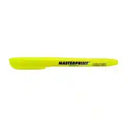 Caneta Marca-Texto Amarela MasterPrint MP612 — H&H Suprimentos Corporativos