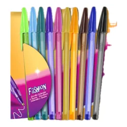 Canetas Esferográficas BIC Fashion Coloridas 10 Cores — H&H Suprimentos Corporativos