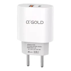 Carregador Agold CA40 40W com Cabo USB-C para iPhone (C-IOS) — H&H Suprimentos Corporativos