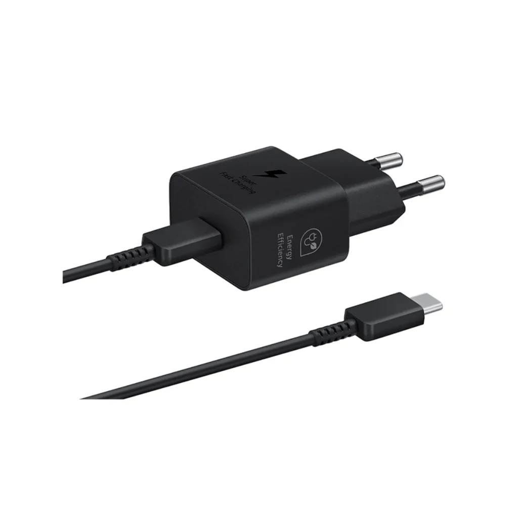 Carregador Samsung 25 w Super fast charging com cabo USB-c Bivolt
