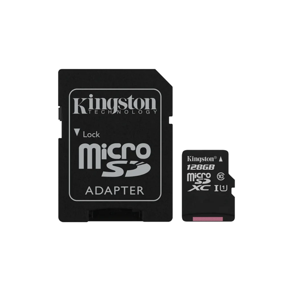 Cartão de memória microsd Kingston canvas select Plus 128 GB