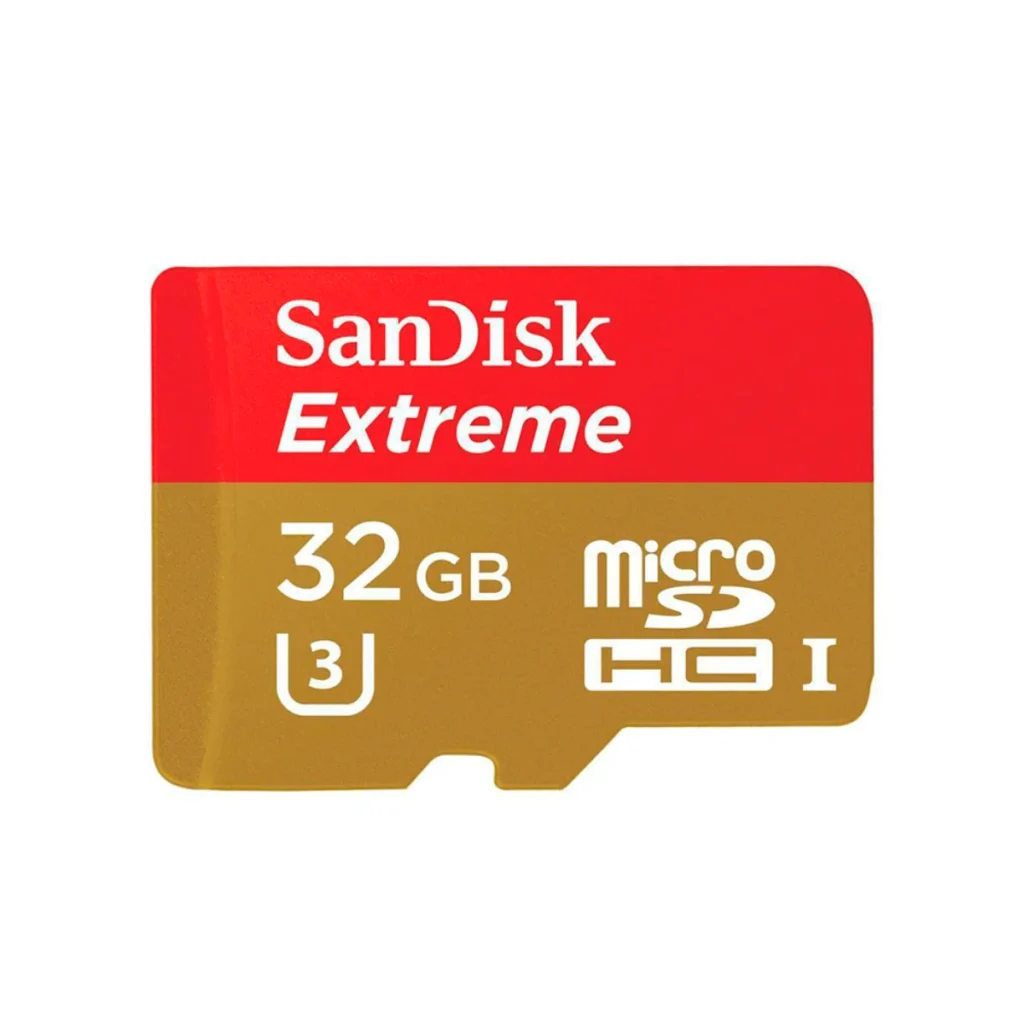 Cartão de memória SanDisk extreme microsd 32GB 100 mb/s