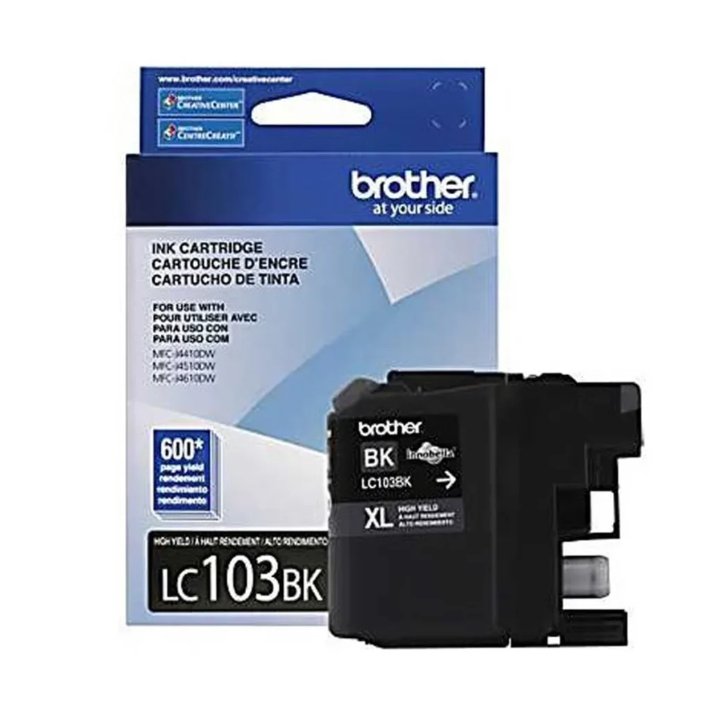 Cartucho de tinta Brother LC-103BK preto 6 ml original