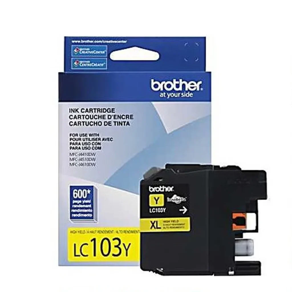 Cartucho de tinta Brother LC-103Y amarelo 6 ml original