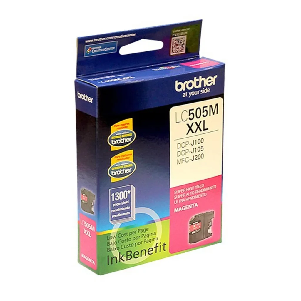 Cartucho de tinta Brother LC-505M magenta 12 ml original